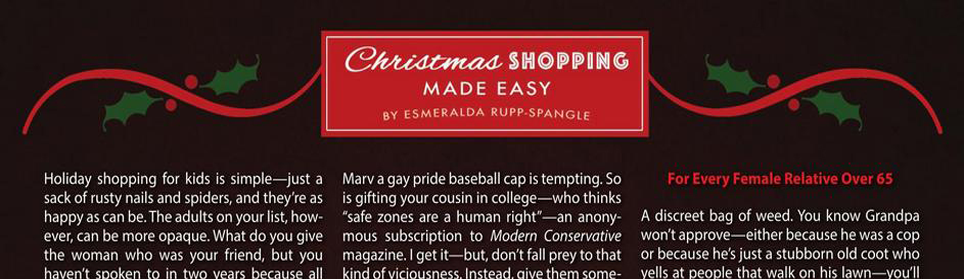 Christmas Shopping Made Easy